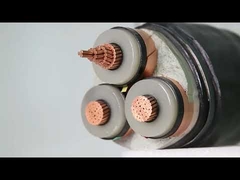 Kabel kawat tembaga berselubung lapis baja halogen rendah asap PE PVC tahan api HPLE 3*70mm